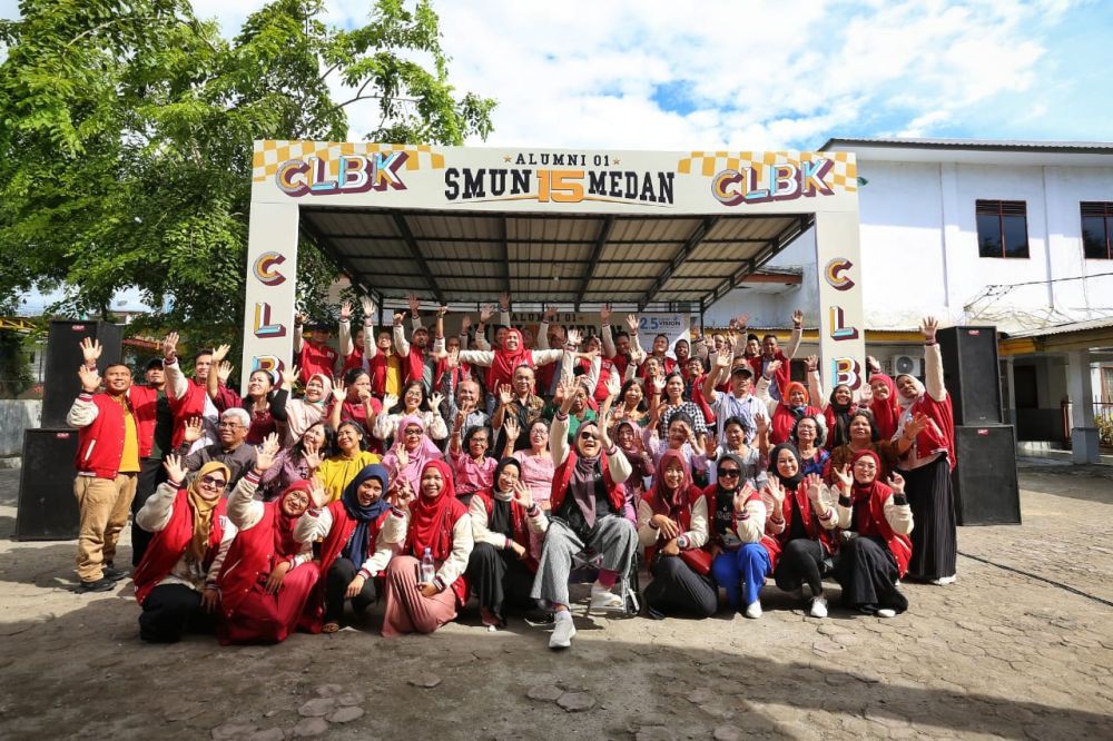 Alumni 2001 SMAN 15 Medan CLBK, Berencana Bikin Yayasan