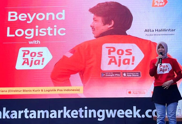 Beyond Logistic with PosAja, Hadir di Jakarta Marketing Week 2023