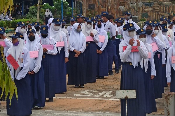 SMPN Favorit Banjarmasin Laris Diminati Siswa Baru