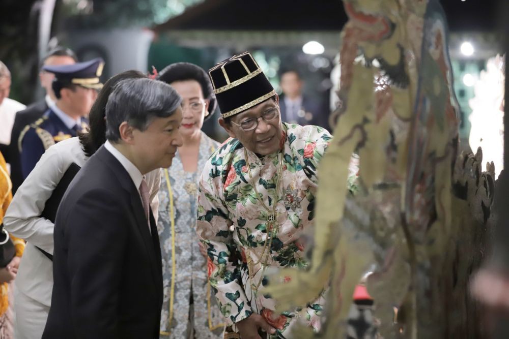 Sambut Kaisar Jepang, Sultan HB X Pamerkan Serat Baratayuda