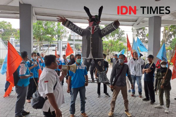 Tolak UU Ciptaker, Buruh di DIY juga Soroti RUU Kesehatan