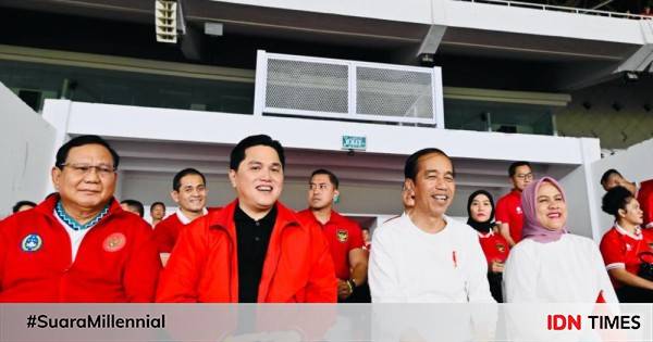 Jokowi Nonton Timnas Bareng Prabowo-Erick Dinilai Endorse