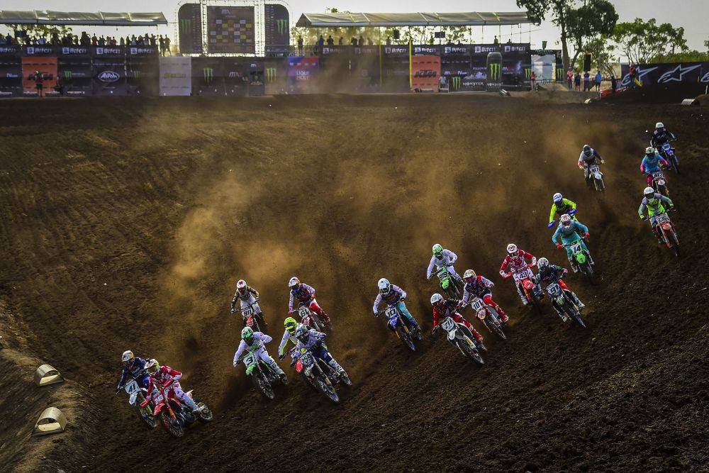 Pembalap Indonesia Posisi Di Kualifikasi Mxgp Sumbawa