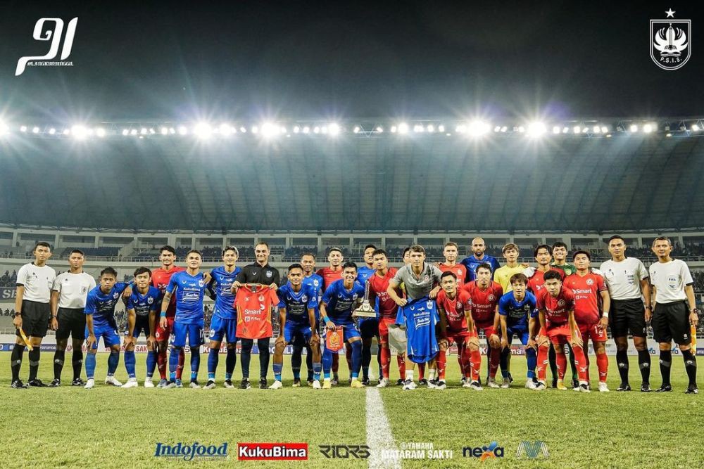 PSIS Semarang Tahan Imbang Phnom Penh Crown FC, Skor Akhir 2-2 