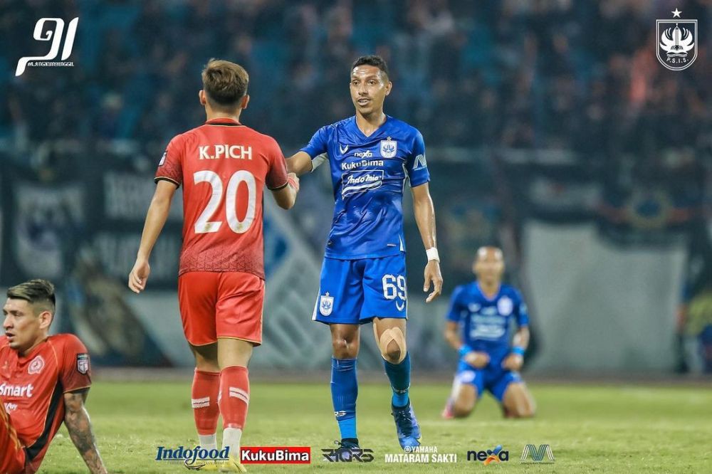 PSIS Semarang Tahan Imbang Phnom Penh Crown FC, Skor Akhir 2-2 