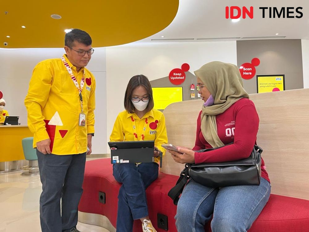Gerai IM3 Semarang Makin Digital, Layani Pelanggan Maksimal 10 Menit