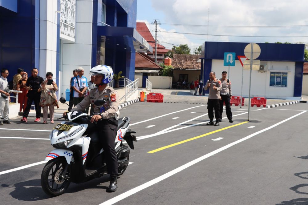 Lokasi Uji SIM C di Jateng Diubah Mirip Sirkuit, Tes Zig-Zag Dihapus