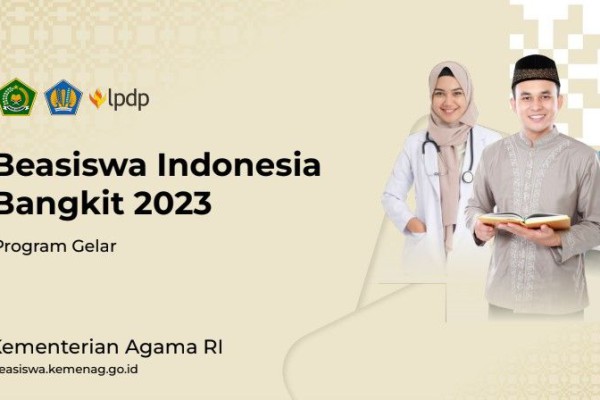 Beasiswa Indonesia Bangkit Kemenag 2023 Untuk Jenjang S1 S3