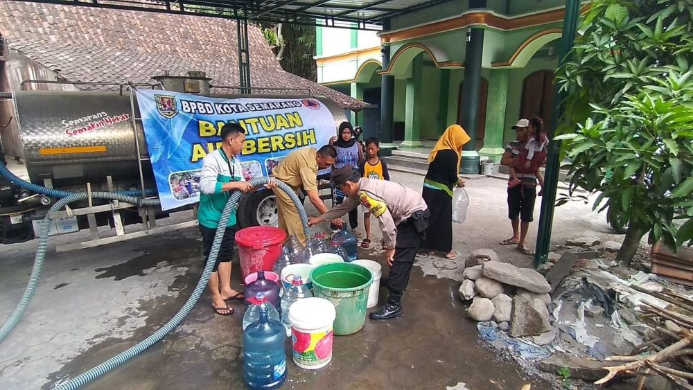 Was-Was Air Bersih Habis, Pemkot Semarang Jamin Stok Sampai Desember