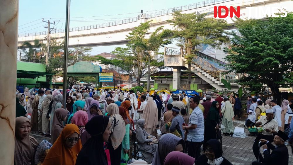 Ribuan Warga Palembang Salat Idul Adha, Tersebar di 28 Titik