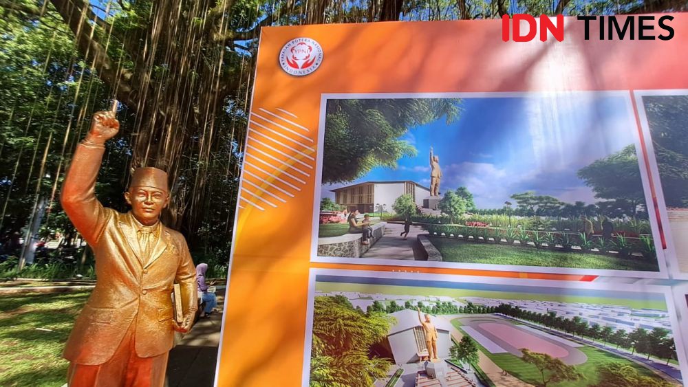Monumen Bung Karno Senilai Rp15 Miliar Mulai Dibangun di Bandung 