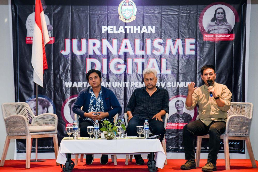 Dedi Sinuhaji: Jurnalis Harus Kreatif dalam Memanfaatkan Media Sosial