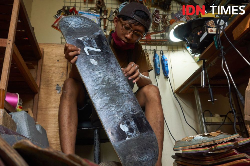 10 Potret Pemuda Solo Sulap Papan Usang Skateboard Bikin Bule Nagih