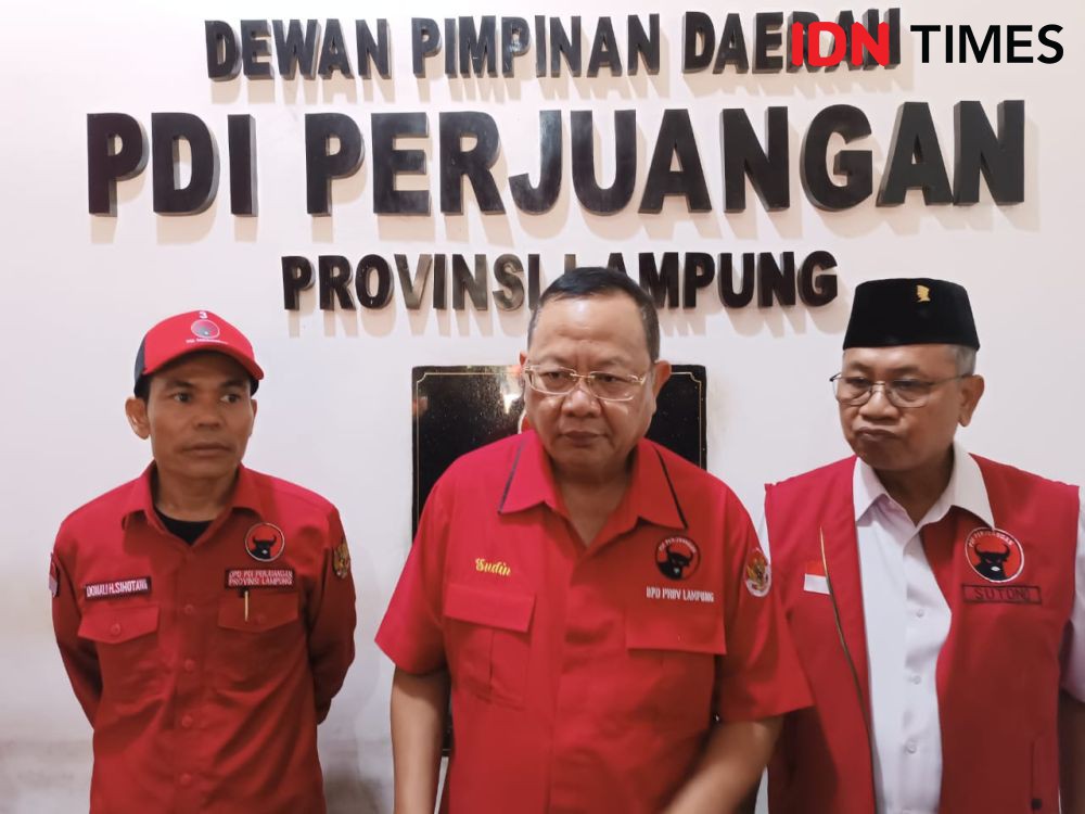 Titip Doa Kemenangan Ganjar Pranowo, PDIP Lampung Kurban 10 Ekor Sapi