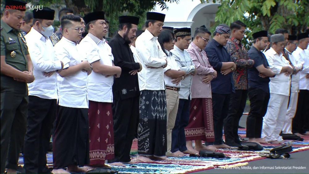 Dampingi Jokowi Salat Id, Pj Walikota Mengaku Senang Sempat Swafoto 