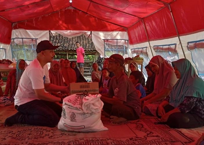 BRI Peduli Bantu Warga Terdampak Bencana Gempa Bantul Yogyakarta