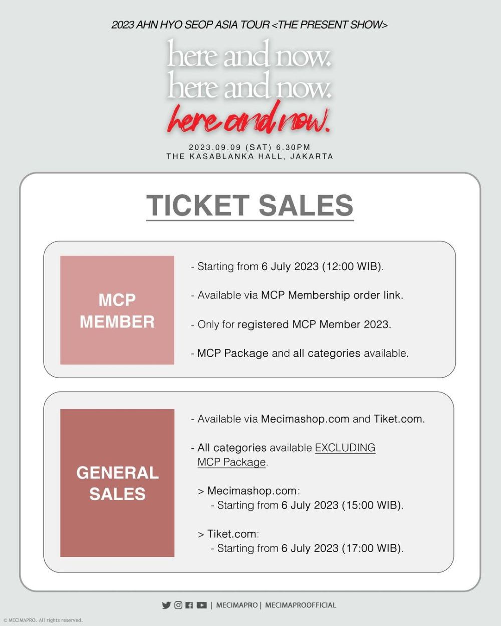 Harga Tiket Fan Meeting Ahn Hyo Seop Di Jakarta