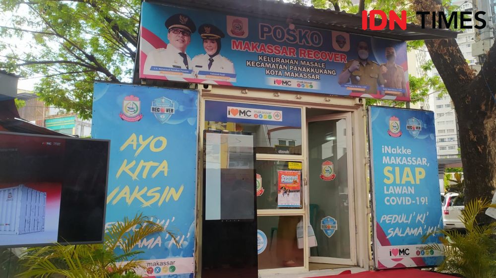 Warga Makassar Bisa Akses 40 Layanan Publik di Kontainer Terpadu