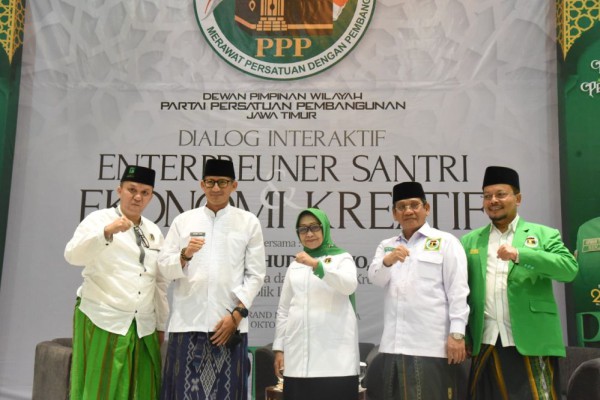 PPP Yakin Jika Ganjar Gandeng Sandiaga Maka Menang Tebal di Jatim