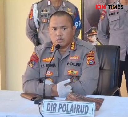 Polisi Sita 1.000 Bahan Peledak di Atas Kapal Rute Lombok - Sumbawa