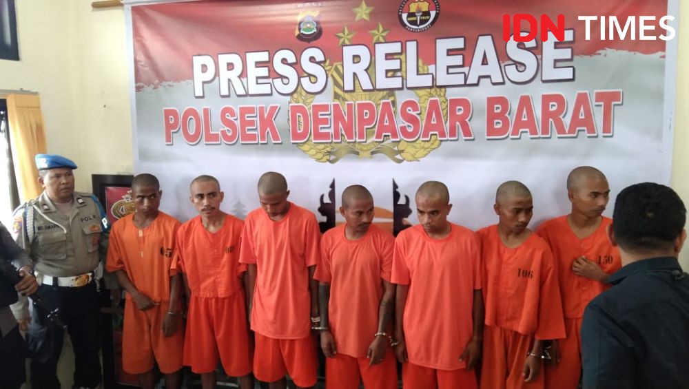 Para Pelaku Penusukan di Denpasar Mengaku Habiskan 20 Botol Miras