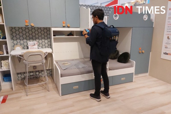 Pameran Bahan Bangunan di ICE BSD, Ada Lantai Vinyl Buat Rumah Estetik