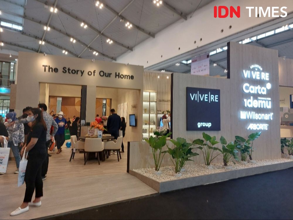 Pameran Bahan Bangunan di ICE BSD, Ada Lantai Vinyl Buat Rumah Estetik