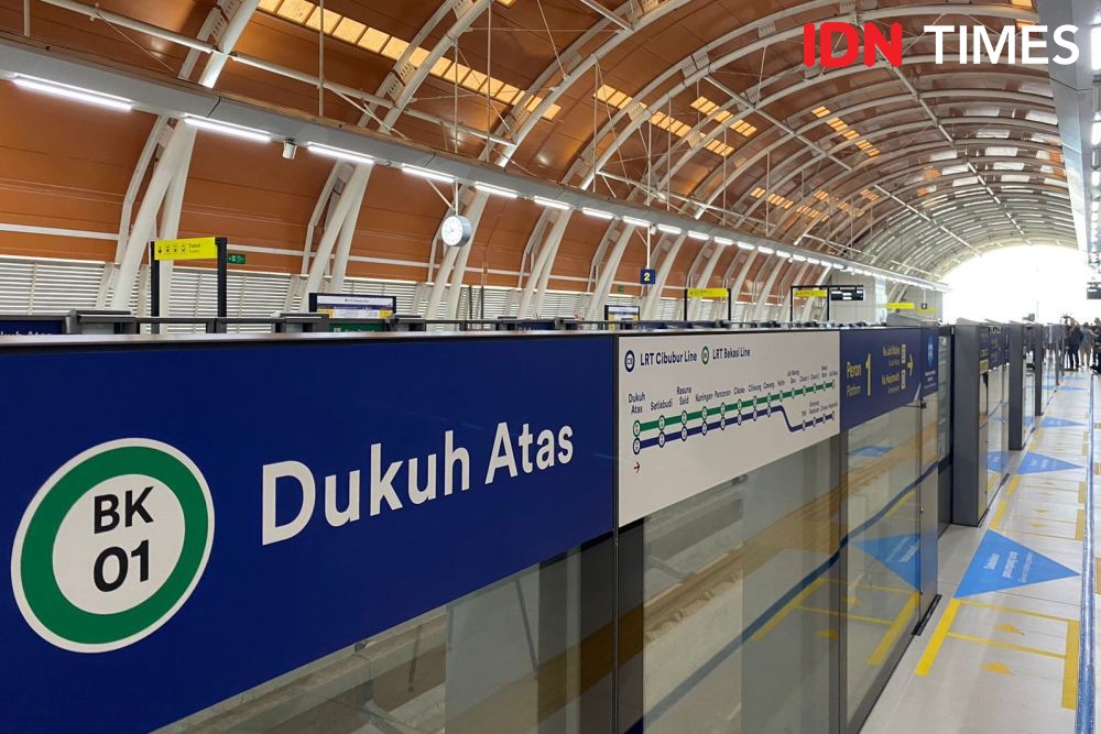 Tarif Rute Terjauh LRT Jabodebek Bekasi-Dukuh Atas Rp23 Ribu