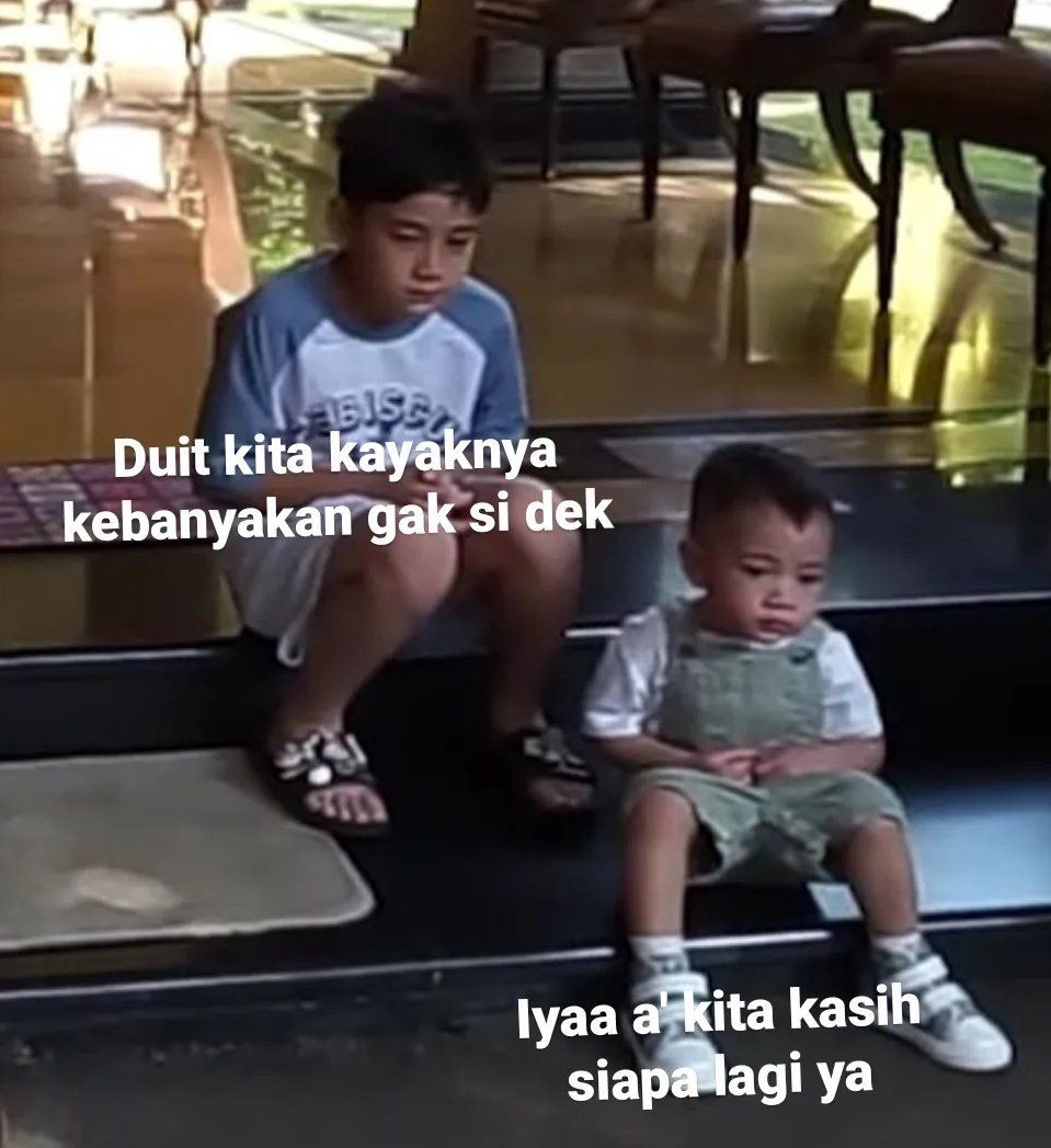 10 Meme Rafathar Dan Rayyanza Kompak Pose Melas