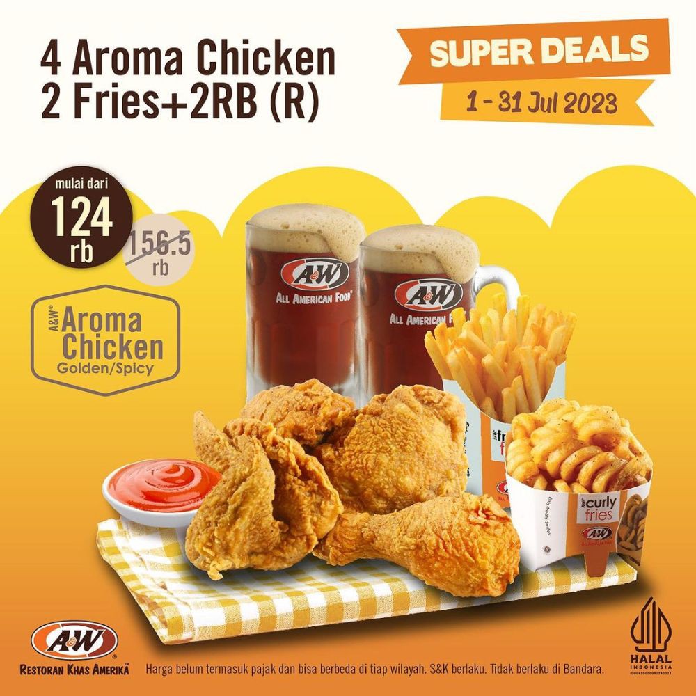 10 Promo Makanan dan Minuman Murah Selama Juli 2023
