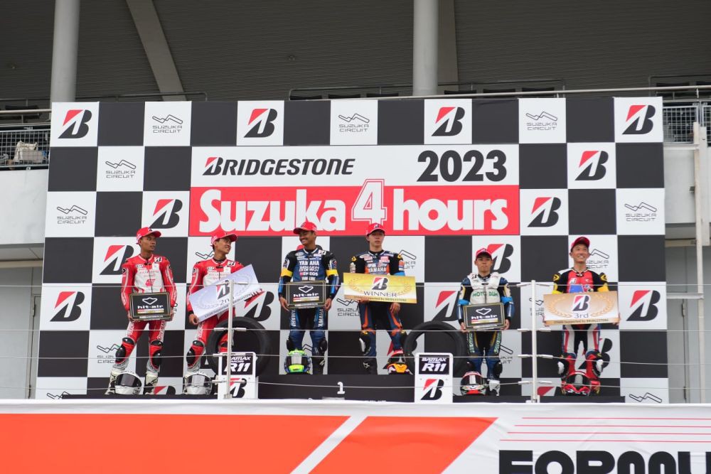 Adenanta dan Herjun Raih Podium Kedua Suzuka 4 Hours Endurance Race