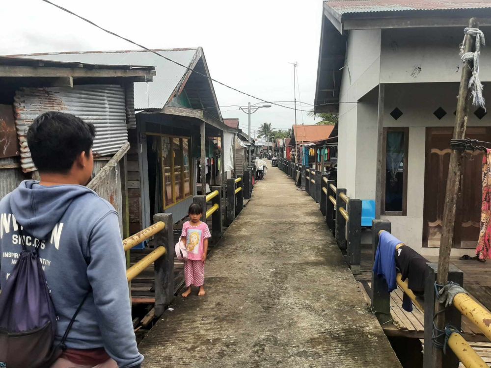 Banjarmasin Perbaiki Jalan Titian Baru di Pulau Bromo yang Rusak
