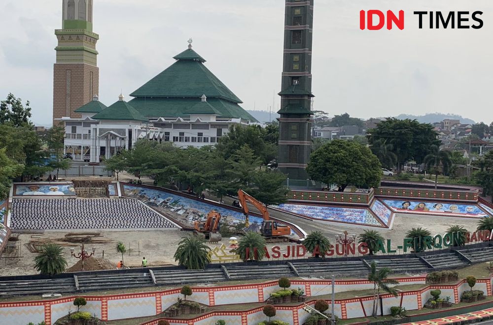 Hore! JPO Aestetik Pemkot Bandar Lampung Mulai Dibangun