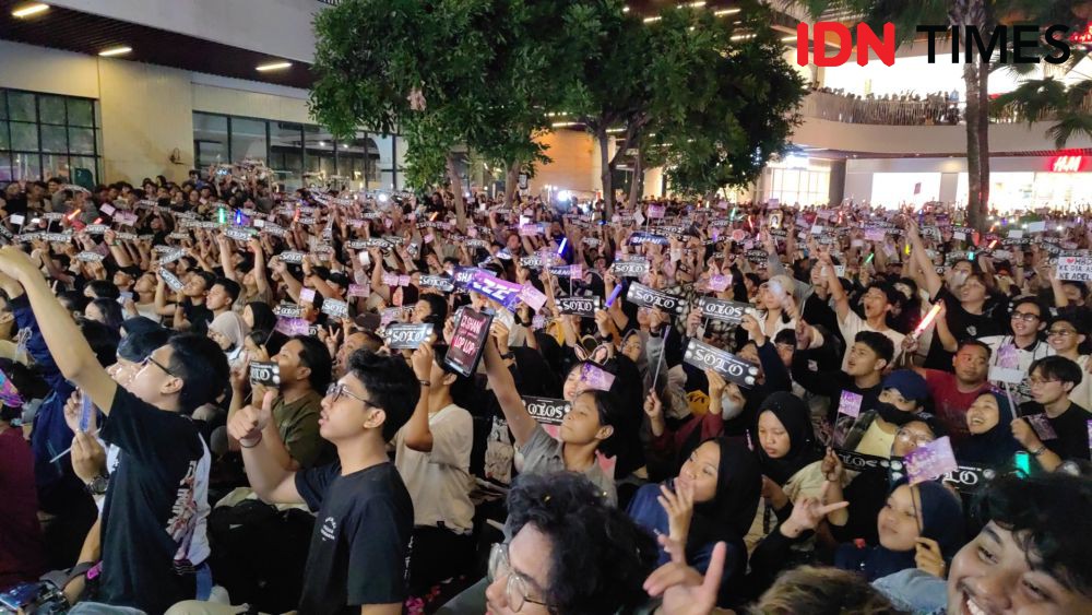 JKT48 Summer di Solo Banjir Ucapan Ulang Tahun Untuk Adel 