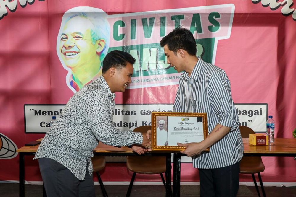 Alumni Muda USU dan Universitas Riau Deklarasikan Civitas Ganjar