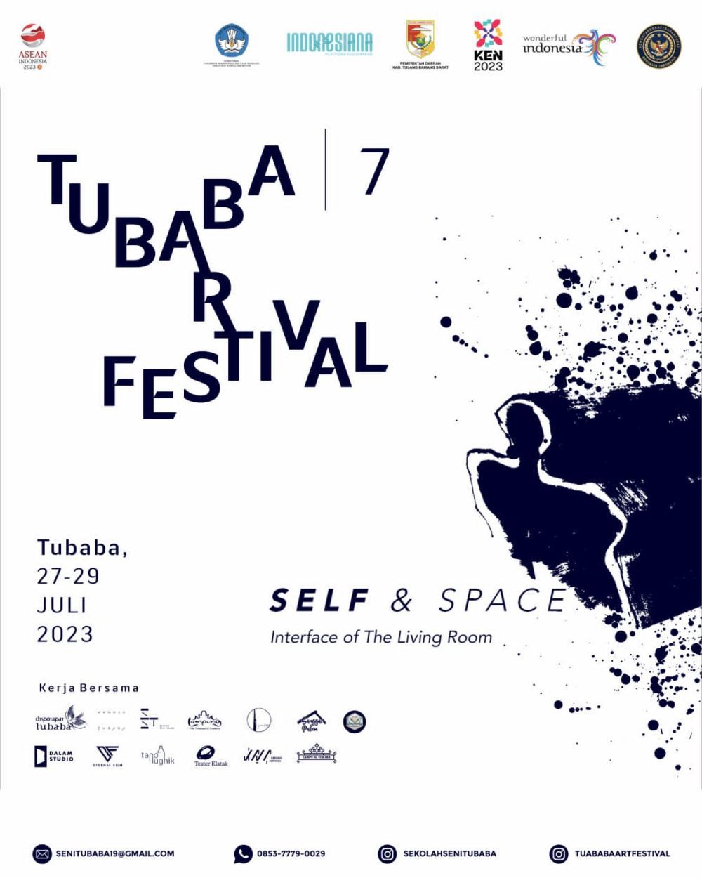 Deretan Pertunjukan Tubaba Art Festival TAF 2023, Ada  Jason Ranti