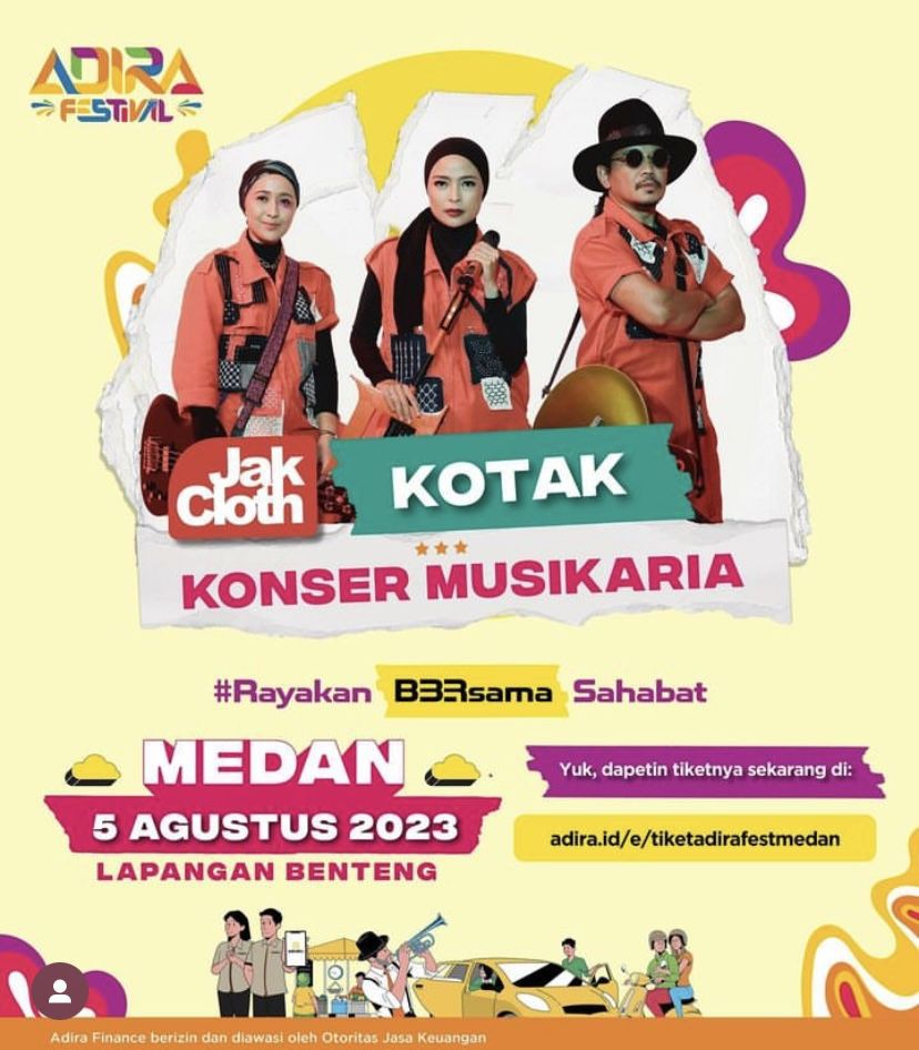 5 Agenda Konser Musik di Medan Juli-September 2023, Catat Tanggalnya