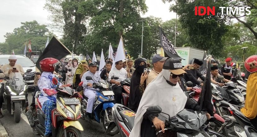 Peringati Tahun Baru Islam, Ratusan Orang Ikut Parade Tauhid di Medan