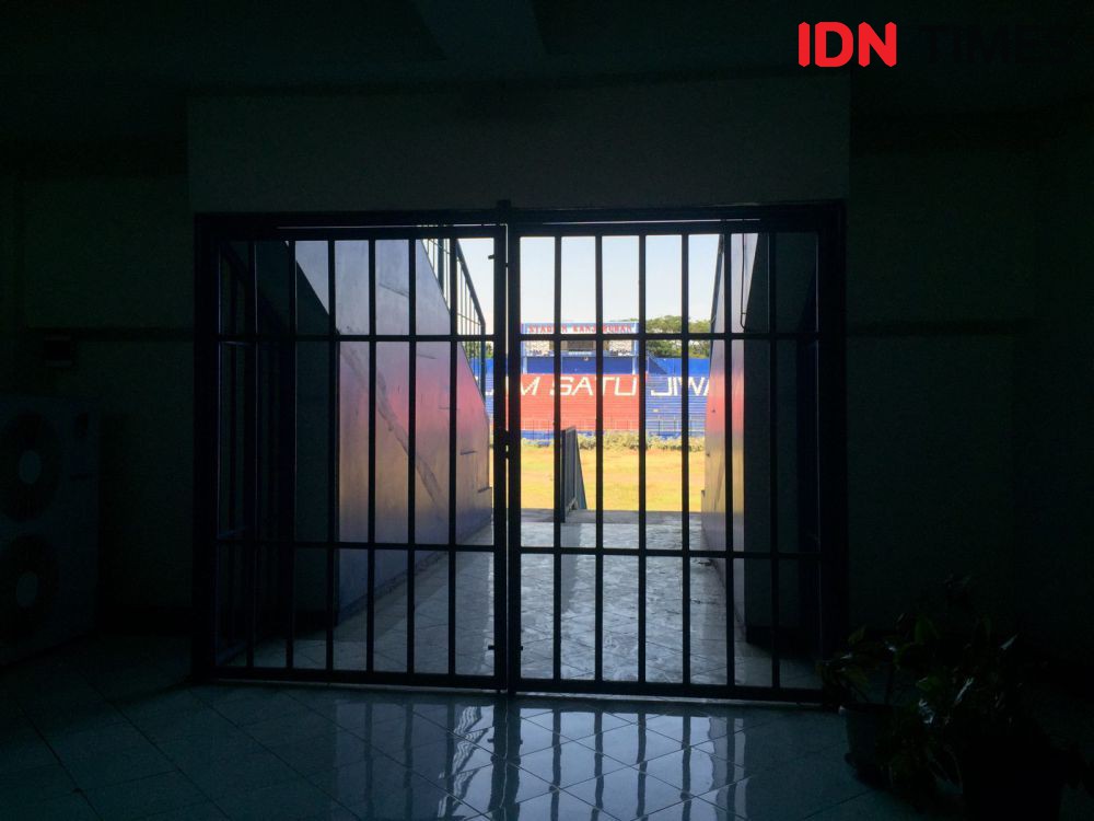 Sunyi, 12 Foto Kondisi Terkini di Dalam Stadion Kanjuruhan