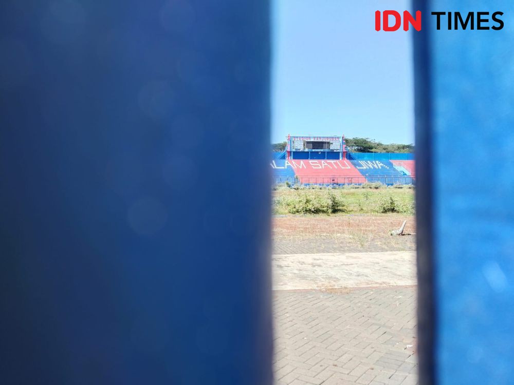 Sunyi, 12 Foto Kondisi Terkini di Dalam Stadion Kanjuruhan