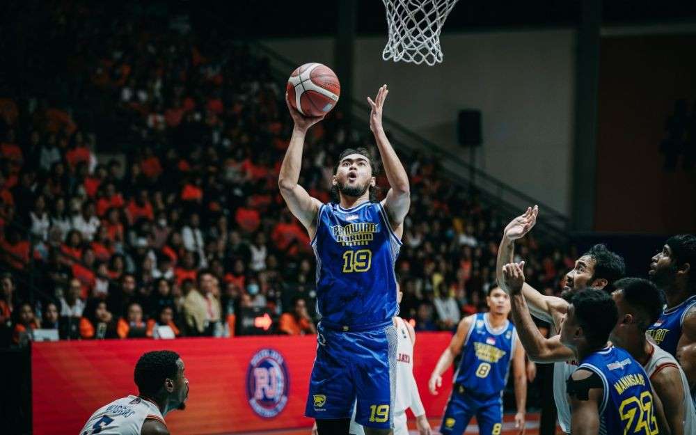 Reza Guntara, Tembok Kokoh Prawira Jadi MVP Final IBL 2023