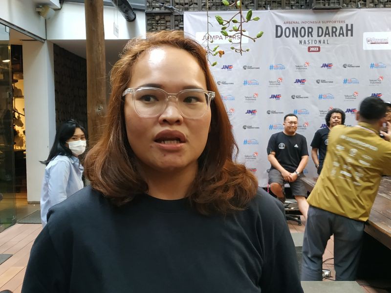Libatkan 4.000 Peserta, Arsenal Indonesia Gelar Donor Darah Massal