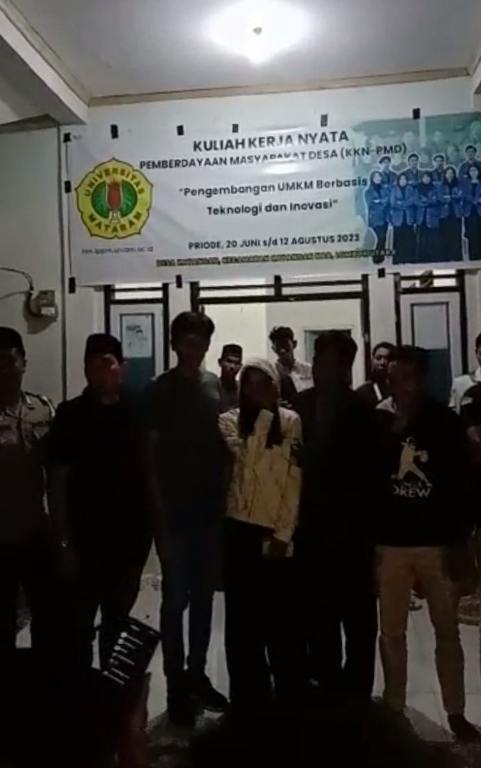 Warga Tersinggung, Mahasiswa KKN Unram Diusir dari Lombok Utara