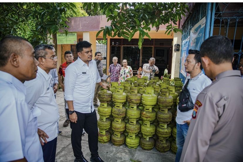 Sidak Soal LPG 3 Kg Langka di Medan, Bobby Tanya Stok ke Pertamina