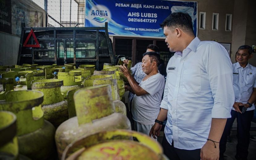 Sidak Soal LPG 3 Kg Langka di Medan, Bobby Tanya Stok ke Pertamina