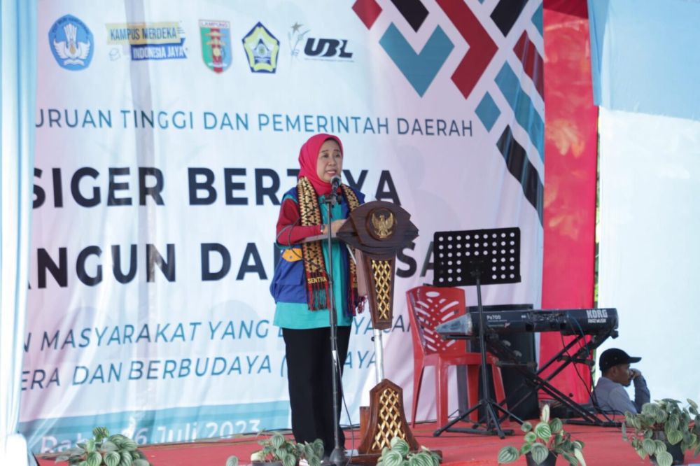 Mahasiswa Lampung Kolaborasi KKN Siger Berjaya Gali Potensi Lokal Desa