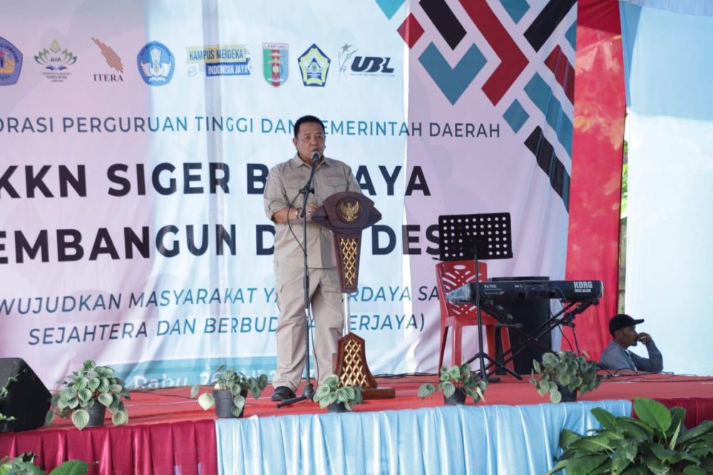 Mahasiswa Lampung Kolaborasi KKN Siger Berjaya Gali Potensi Lokal Desa