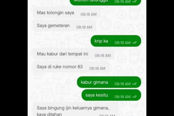 Viral Ojol Di Bekasi Selamatkan Perempuan Korban Penipuan