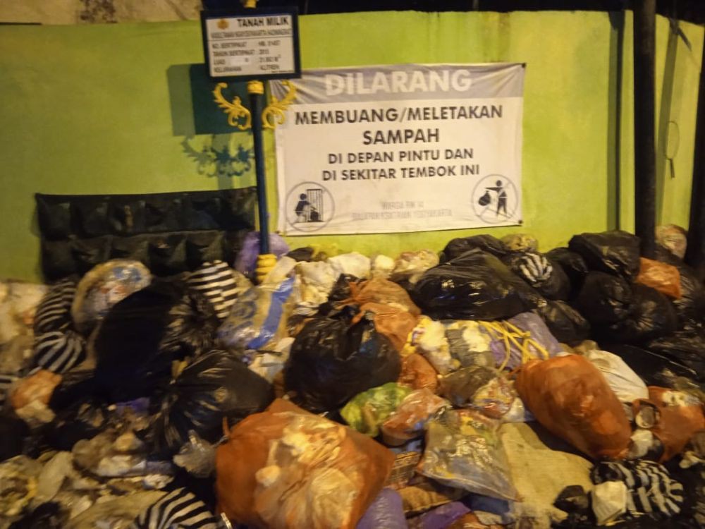 TPA Piyungan Ditutup Forpi Temukan Sampah Menggunung