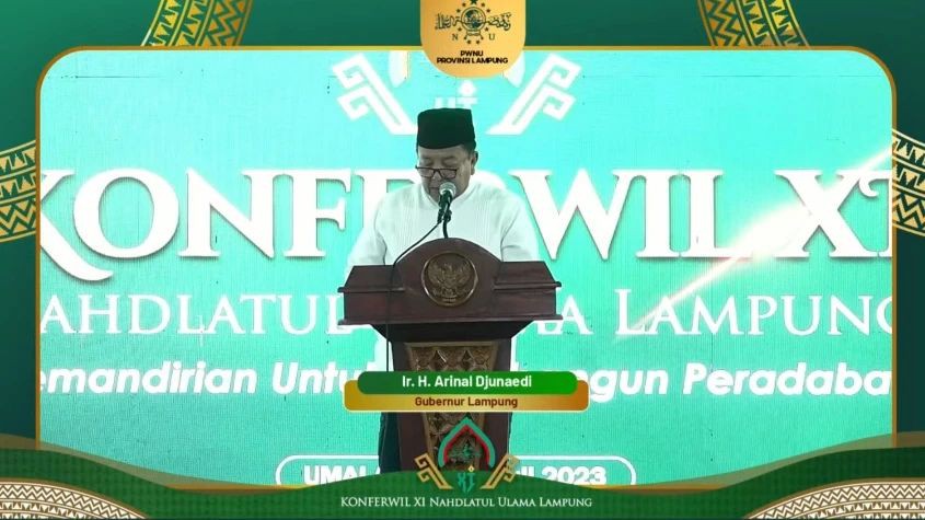 Konferwil XI PWNU Lampung Dibuka, Ketum Gus Yahya Titip Pesan Khusus